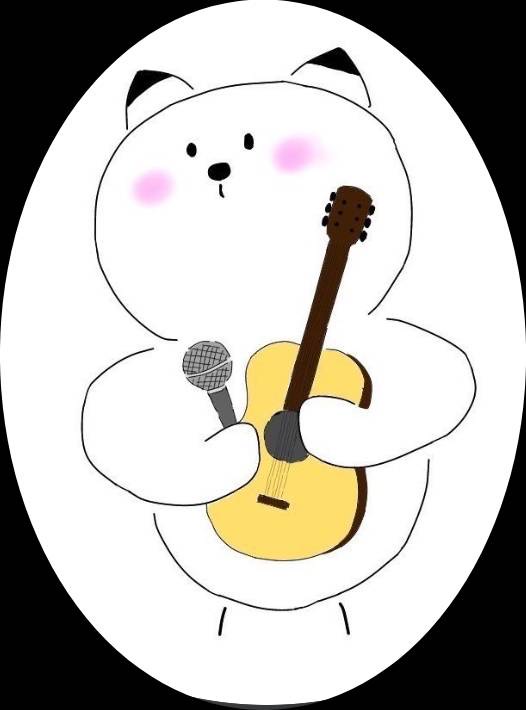 アコースティックギター弾き語り愛好会 ロゴ